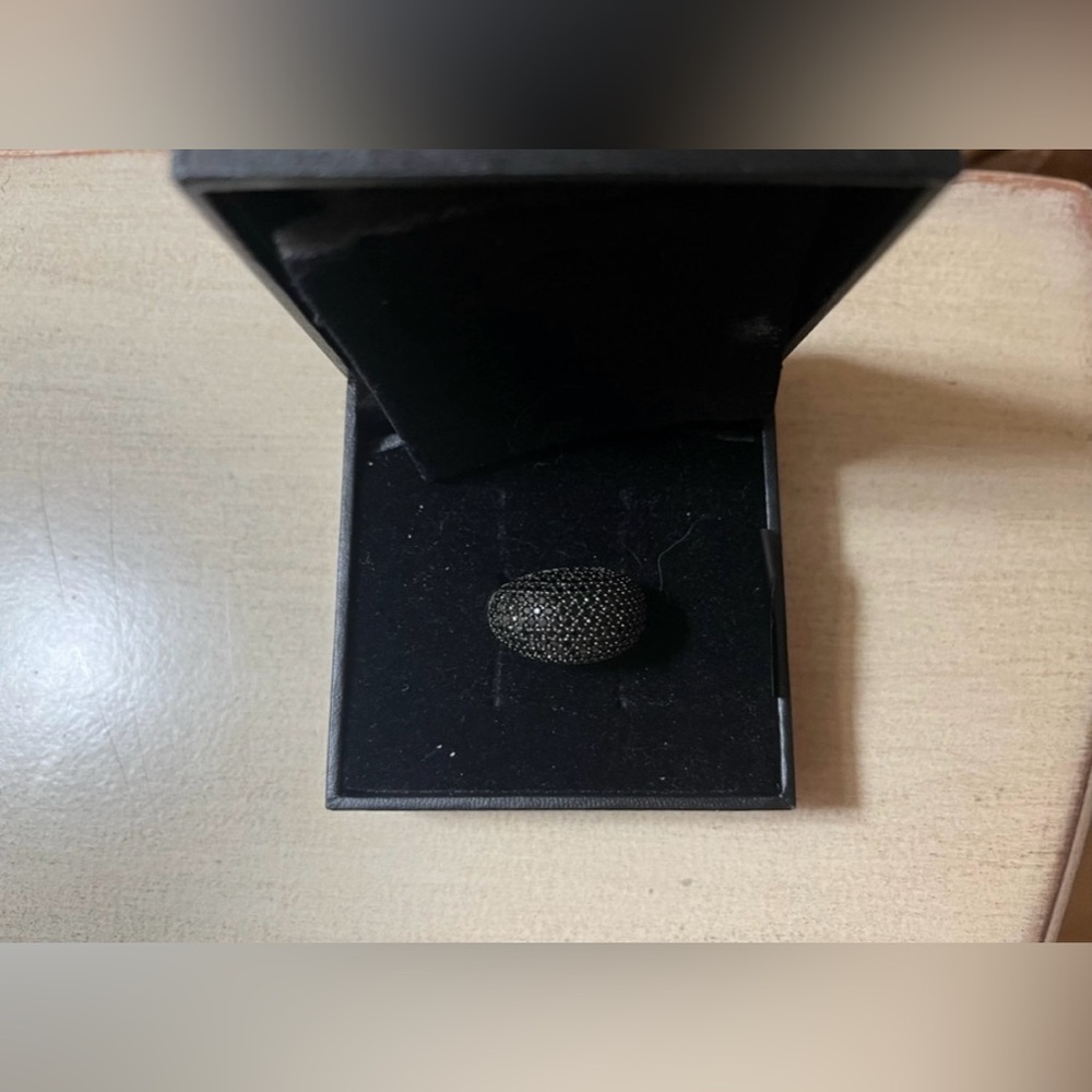 Rarities by Carol Brodie NWT Black Spinel Ring 🖤